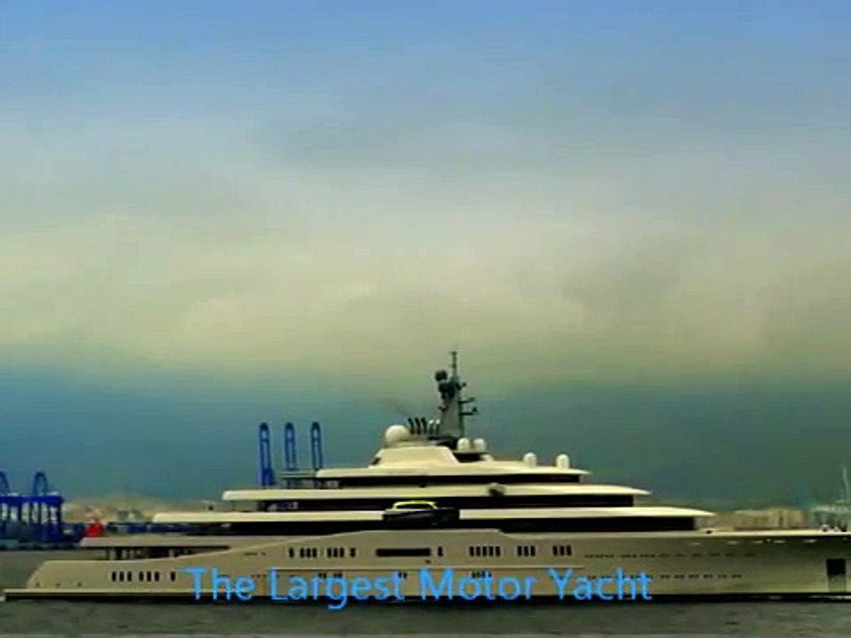 The Largest Motor Yacht - Eclipse