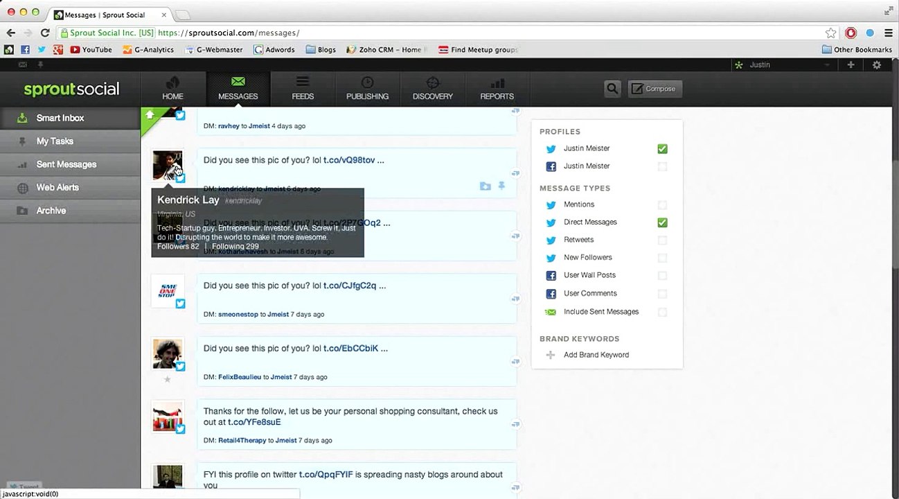 Twitter Auto Direct Messaging