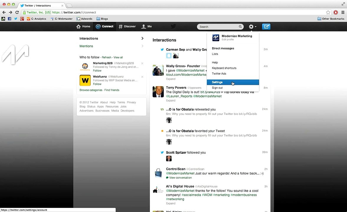 Twitter Bio for Business