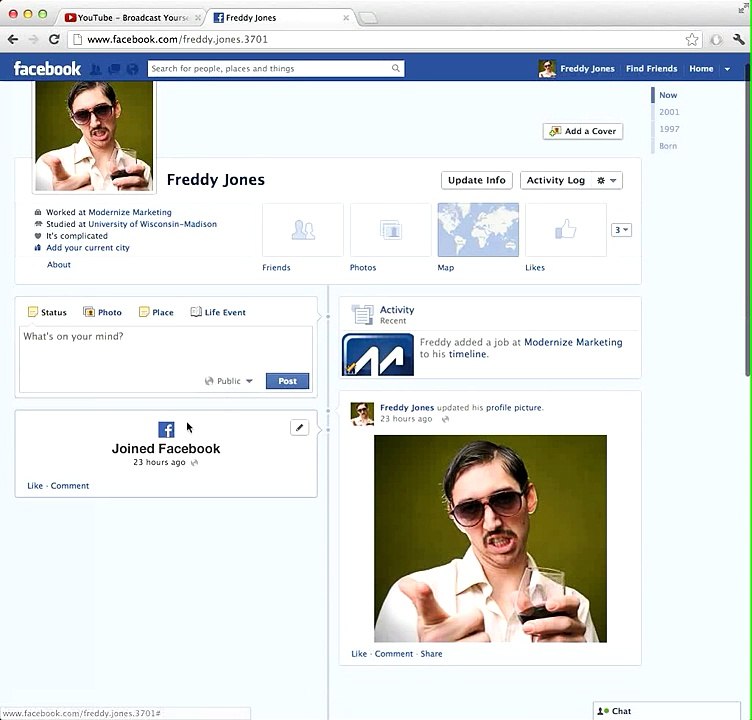 Updating Your Facebook Profile - About Me Section