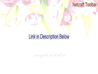 Netcraft Toolbar Download Free [Free Download]