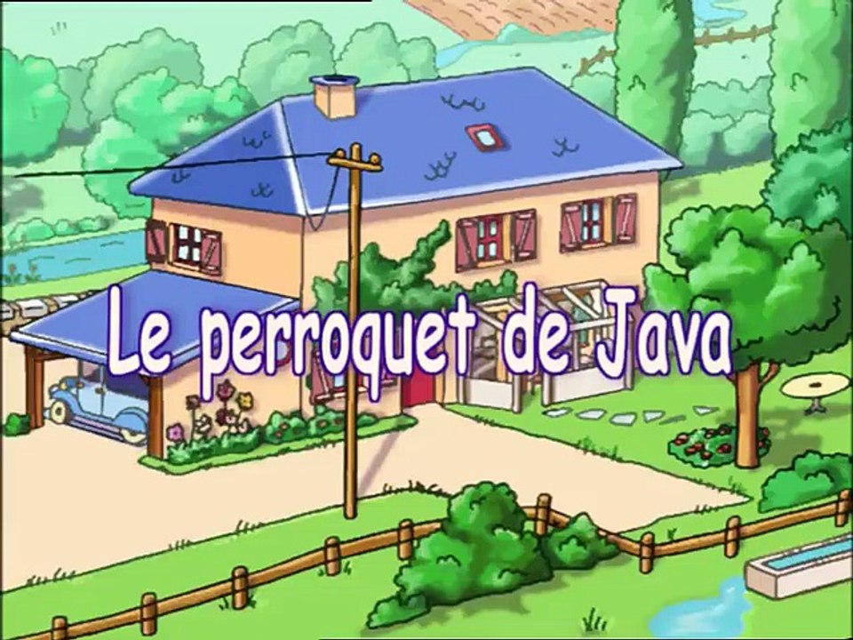 Tchoupi et la perroquet de Java