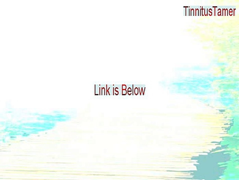 TinnitusTamer Cracked [Download Now 2015]
