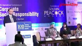 Dr.Jaco Cilliers,Country Director,UNDP India at 9th International Conference on CSR