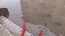 Çeşme'de Kuvvetli Yağış - Ilıca Polis Merkezi Amirliği'ni Su Bastı