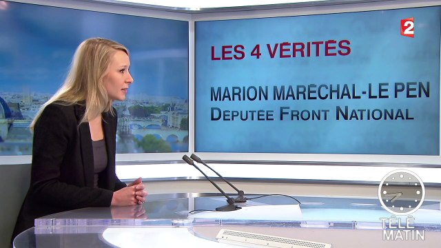 Départementales : Marion Maréchal-Le Pen vise au minimum une petite centaine de conseillers FN