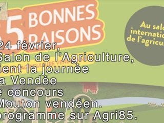 Le #FlashAgri85 du mardi 24 février 2015