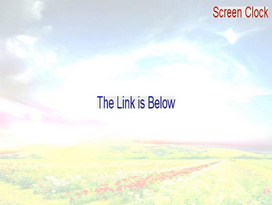 Screen Clock Serial [Download Now]