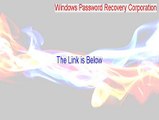 Windows Password Recovery Corporation Crack [Legit Download]