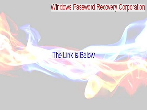 Windows Password Recovery Corporation Crack [Legit Download]