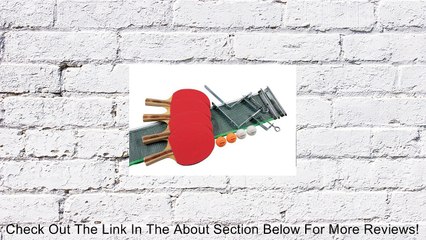 Halex 57375 Fusion 1.5 Four-Player Table Tennis Set Review