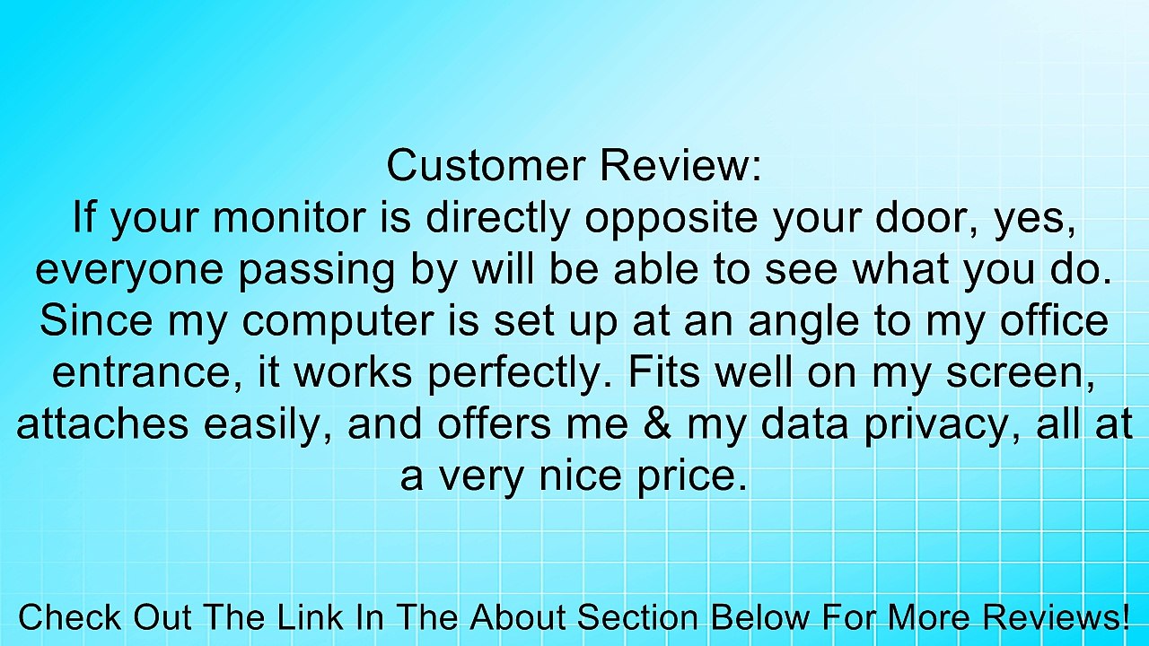 3M GPF17.0W Gold Privacy Filter for Widescreen Laptop 17.0" Review