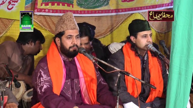 Ajmair pasiyan Hind wali Hindi Qawali by Qari Waheed Chishti qawwal at Mehfil e sama Block 16 Sargodha 2015