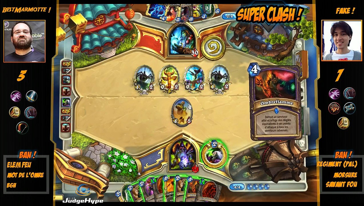 SuperClash : Bestmarmotte vs Fake sur JudgeHype TV