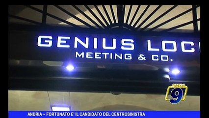 ANDRIA | Fortunato è il candidato del centrosinistra