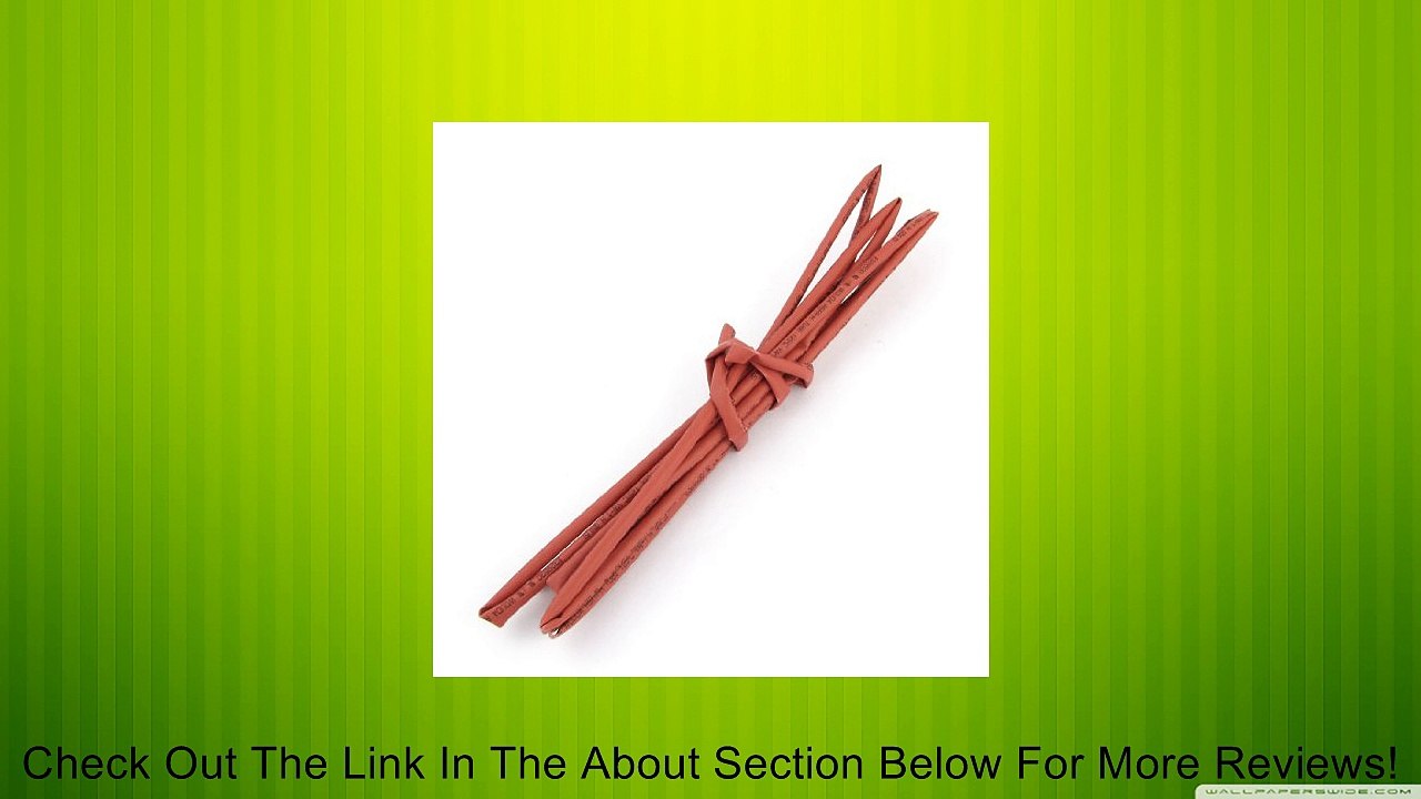 Car Stereo DIY 4.5mm Diameter Polyolefin Heat-shrink Tube Red 2.5M 8.2Ft Review