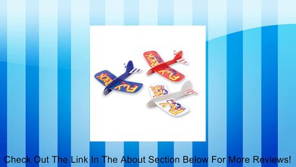 Fly Back Gliders - 48 per pack Review