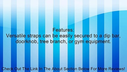 Dip & Triceps Training Straps (package deal) Review