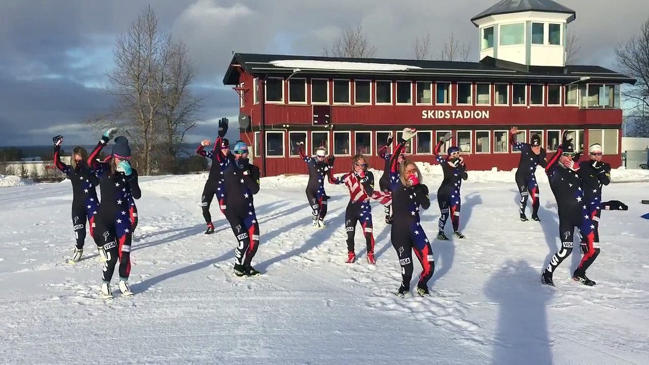 Uptown Funk-US Ski Team Style