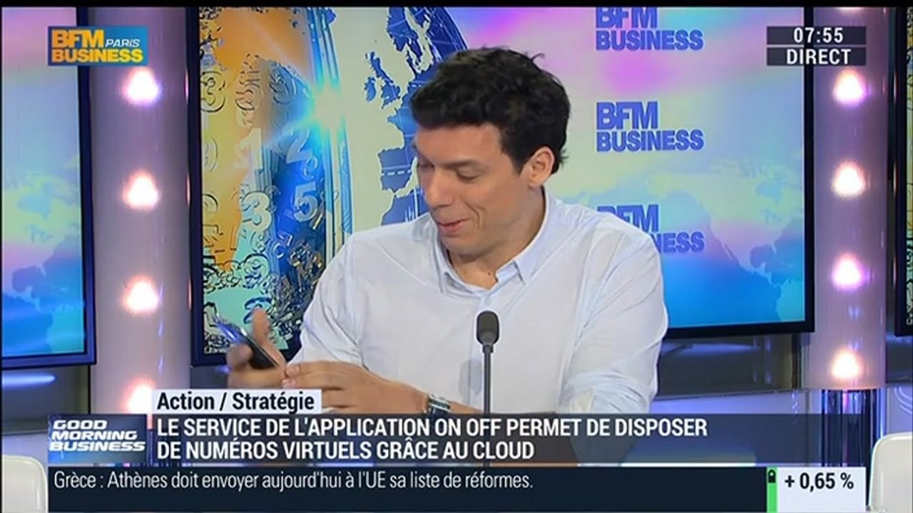 "OnOff" révolutionne l’utilisation du smartphone: Taïg Khris - 24/02