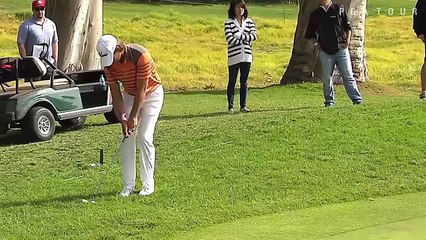 Late birdie gives Retief Goosen the lead at Northern Trust Open