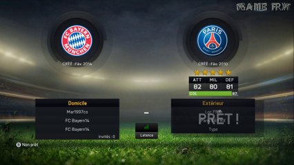 FIFA 15 - FUT, Division 8 en ligne, Match 1