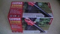 Leaf Blower Vacuum Garden Shredder | Power King 2500 Watt Review | Electro Reviews