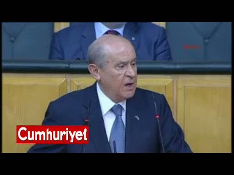 Bahçeli'den G.Kurmay Başkanı'na sert sözler