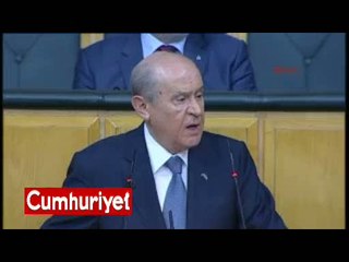 Bahçeli'den G.Kurmay Başkanı'na sert sözler
