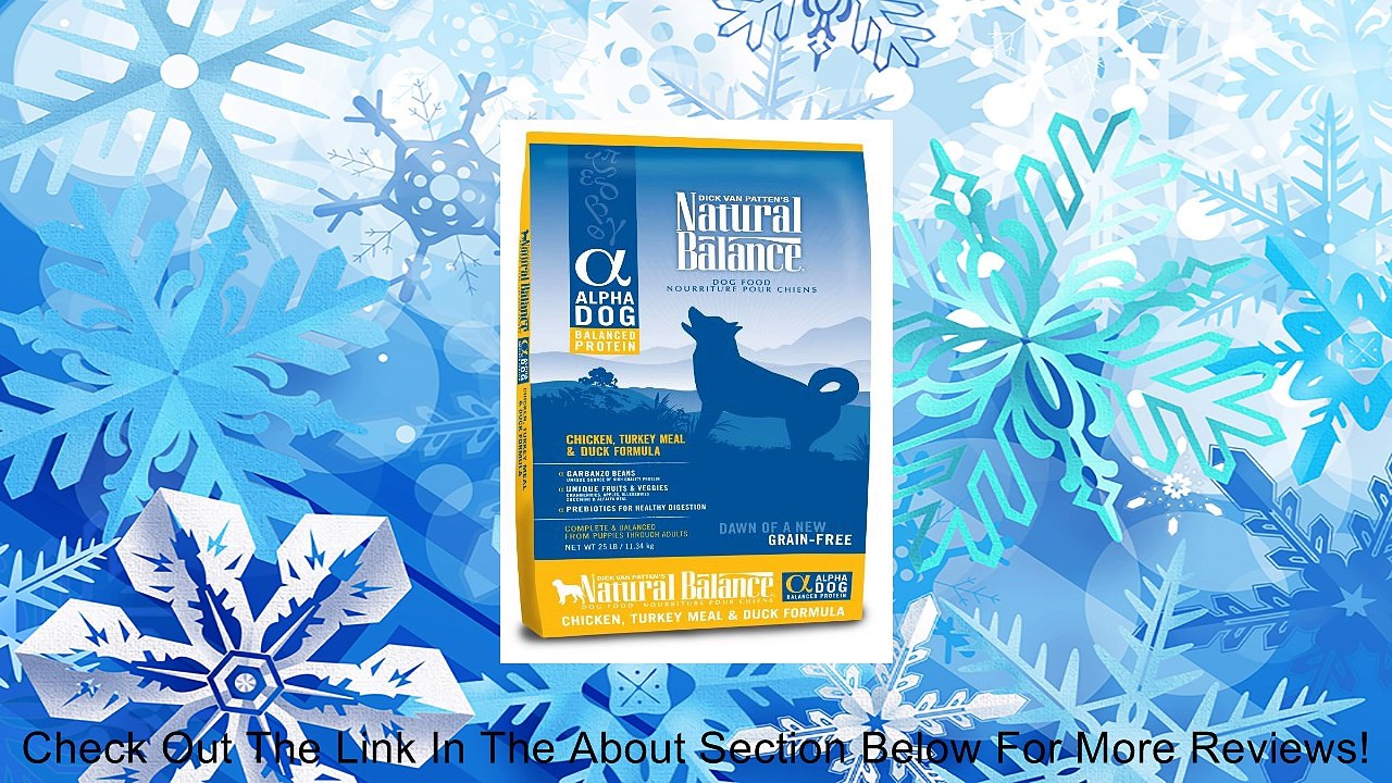 Natural Balance Alpha Dry Dog Formulas Review