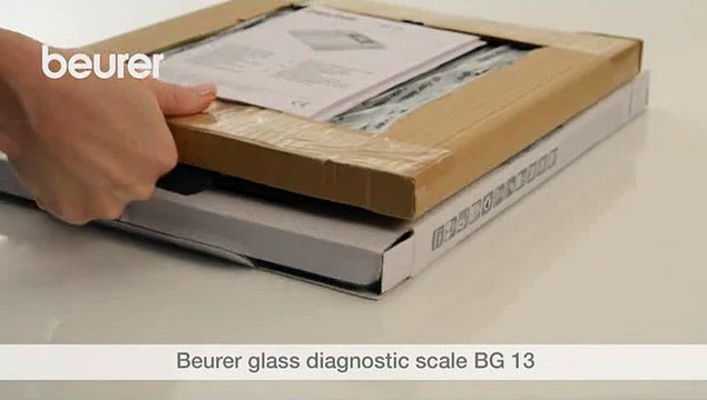 Beurer BG 13 - Glass Diagnostic Scale