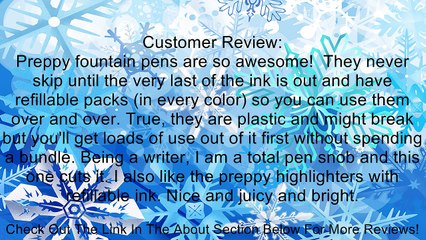 Platinum Fountain Pen, Preppy, Fine Nib, Black (PPQ-200-#1) Review