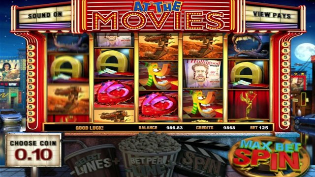 At the Movies ™ free slots machine game preview by Slotozilla.com