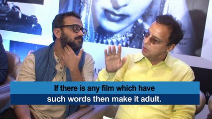 Censor Boards list of abusive words Vidhu Vinod Chopra Reacts