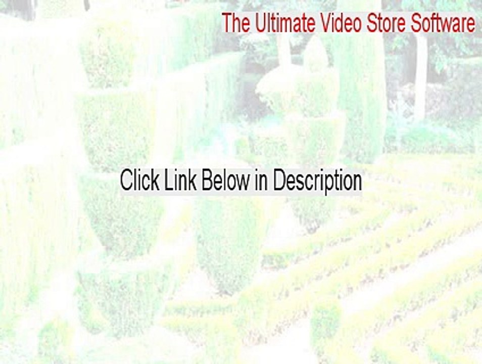The Ultimate Video Store Software Download Free [Instant Download]