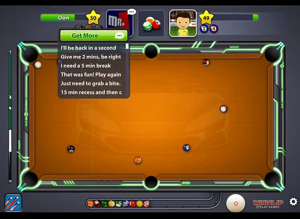 Awesome 8 ball pool skills