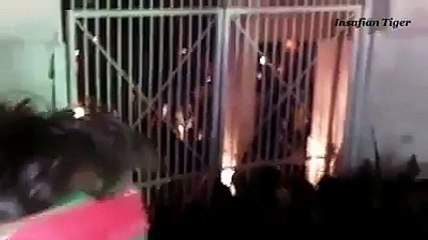 Exclusive Video_ Stampede at PTI Multan rally