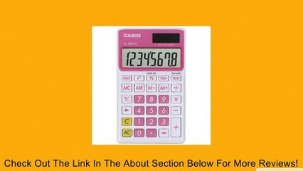 Casio SL-300VC Standard Function Calculator, Pink Review