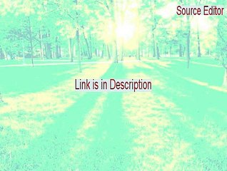 Source Editor Download Free (Download Here)