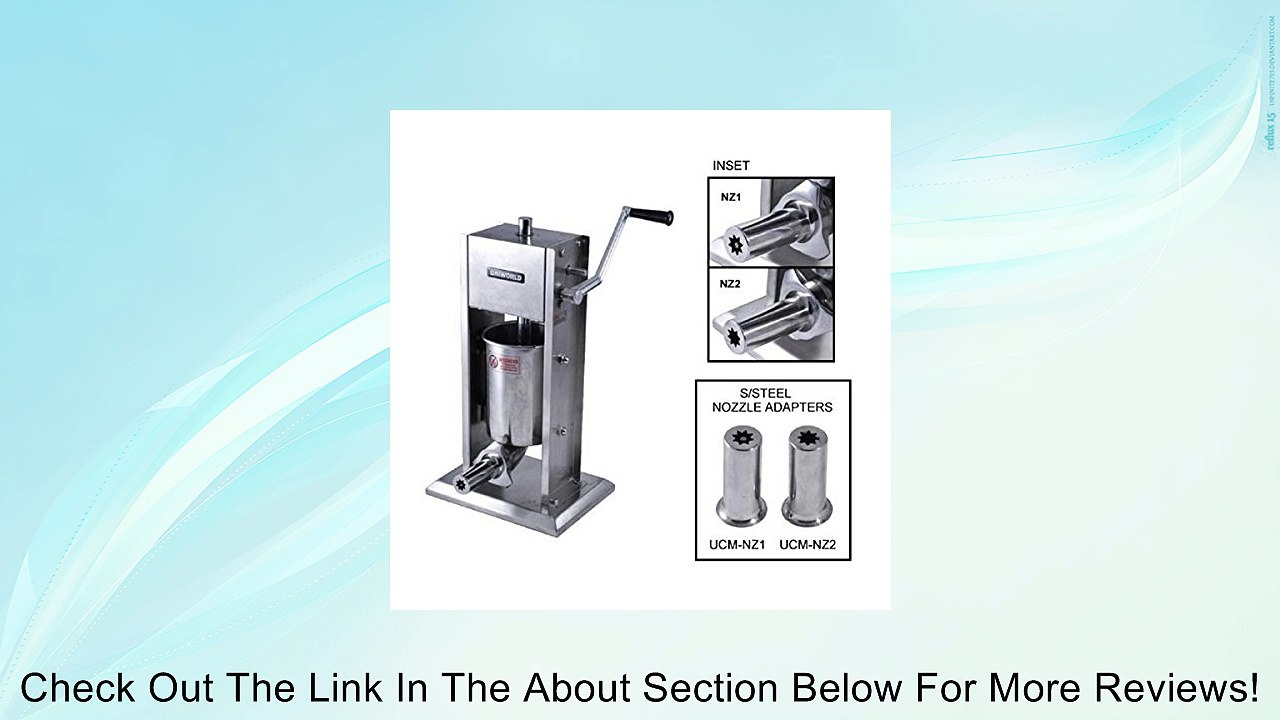 UniWorld Churro Maker Deluxe Stainless Steel 15lb Capacity UCM-DL7 Review