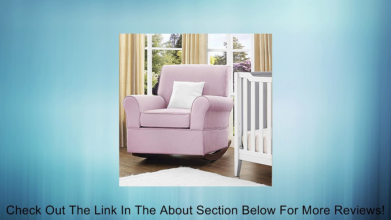 Baby Relax The Mackenzie Microfiber Plush Nursery Rocker Chair Review