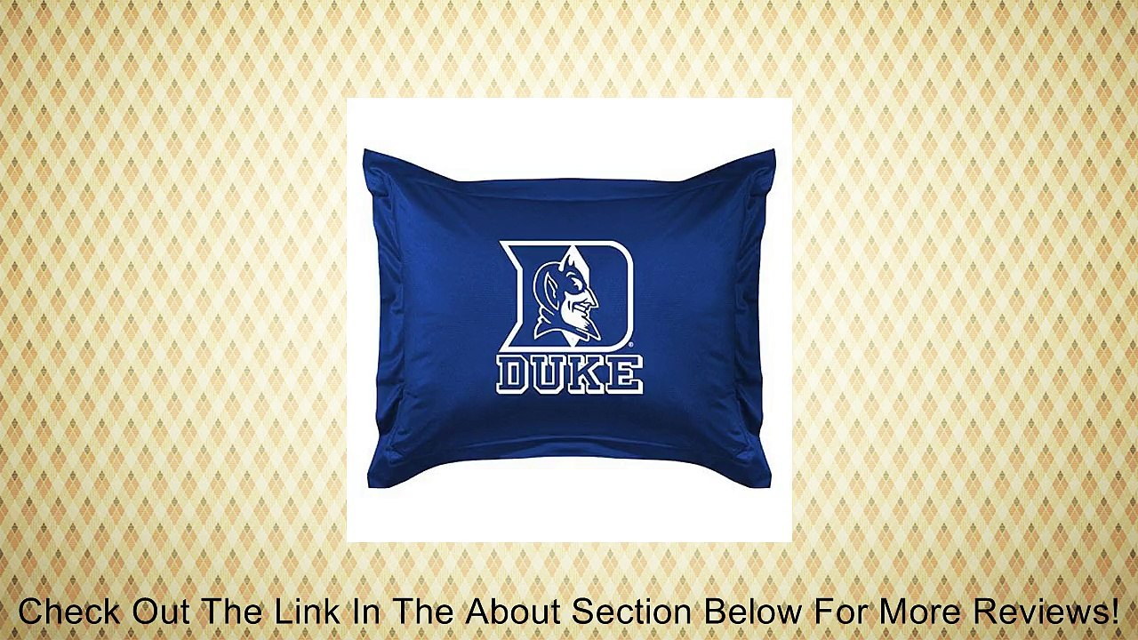 NCAA Duke Blue Devils Locker Room Sham Review
