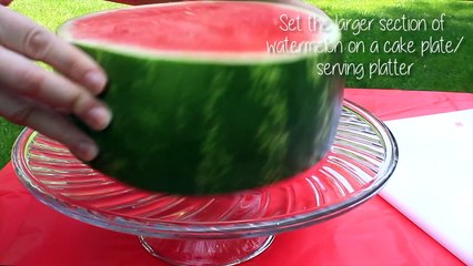 How to Make a Watermelon Cake