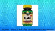 Spring Valley - Biotin 1000 mcg, 150 Tablets Review
