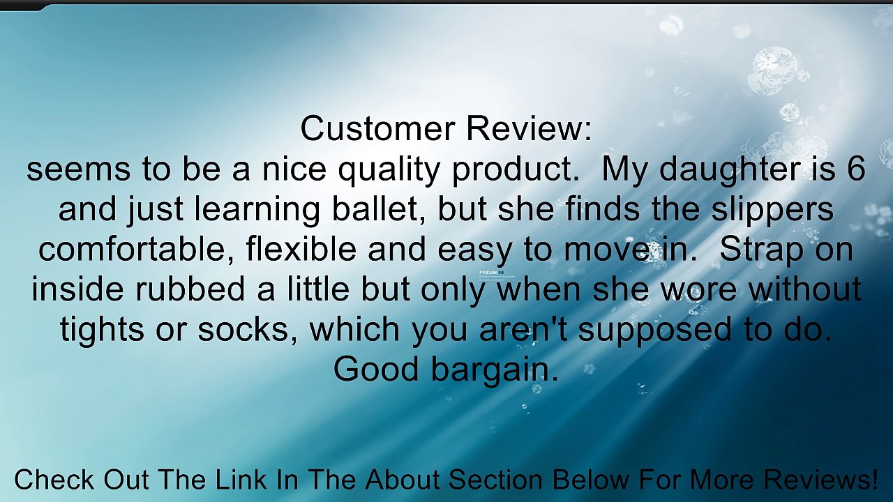 Child Professional Leather Full Sole Ballet Shoe,T2000C Review