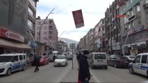 Tokat'ta MHP'den 'Şah Fırat' Operasyonuna Pankartlı Tepki