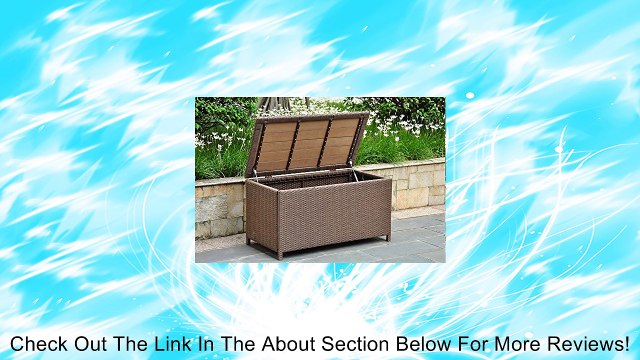 Wicker Resin/Aluminum Patio Storage Trunk Review