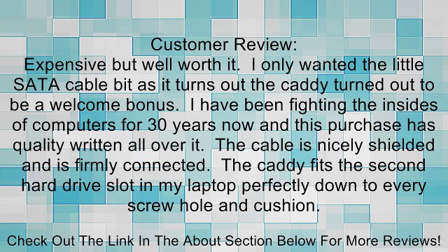 HDD Caddy, Cable for HP dv7t 7000, compare 681976-001 (Genuine Newmodeus Product) Review