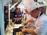 VIDEO (41). La recette du selles-sur-cher façon panna cotta au Salon de l'agriculture