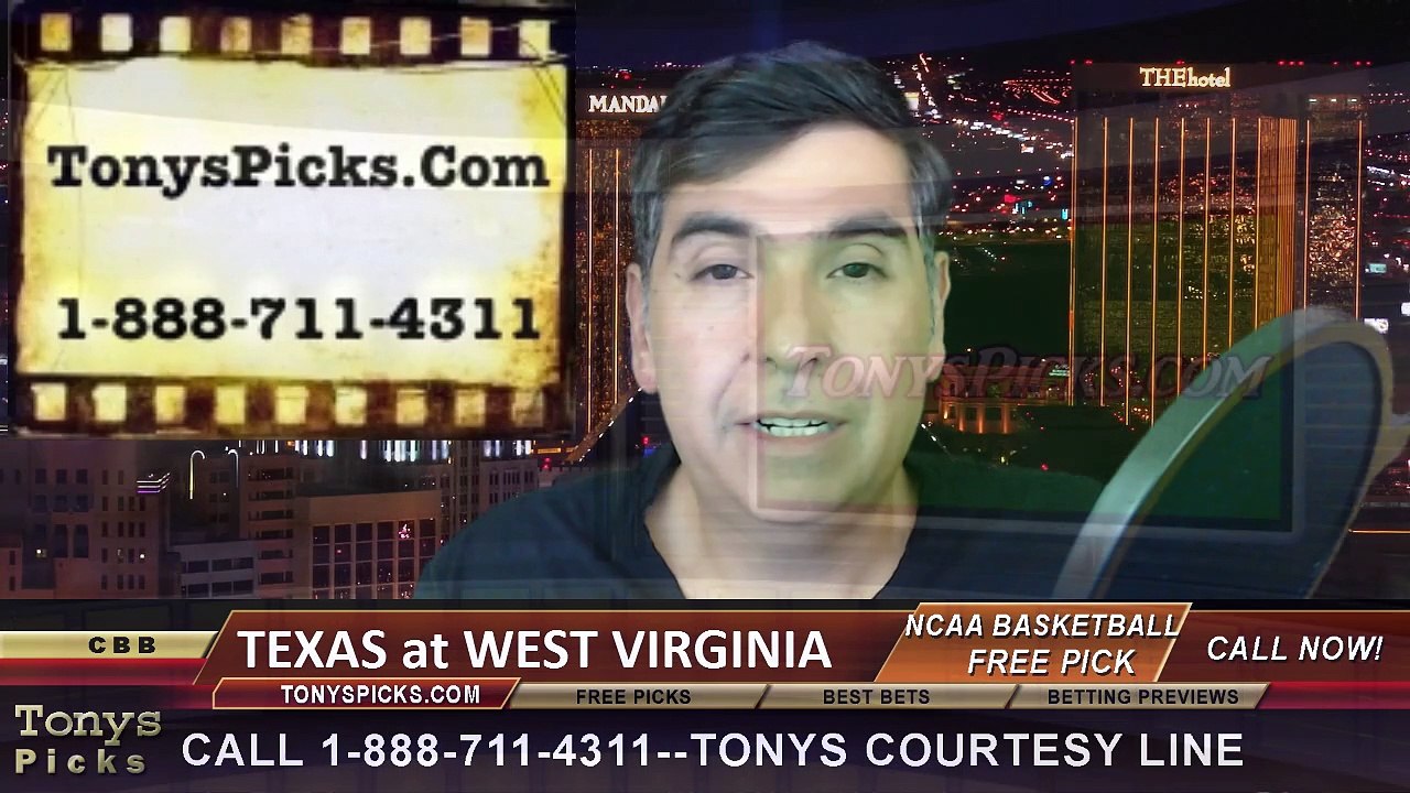West Virginia Mountaineers vs. Texas Longhorns Free Pick Prediction NCAA College Basketball Odds Preview 2-24-2015